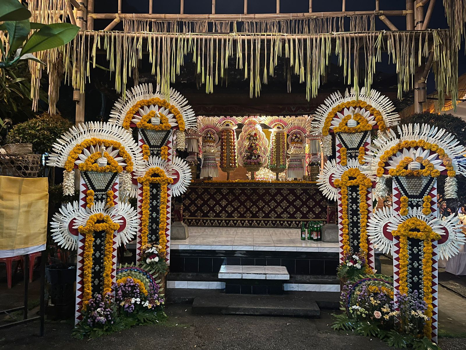 Dekorasi Tiga Bulanan (Nyambutin)